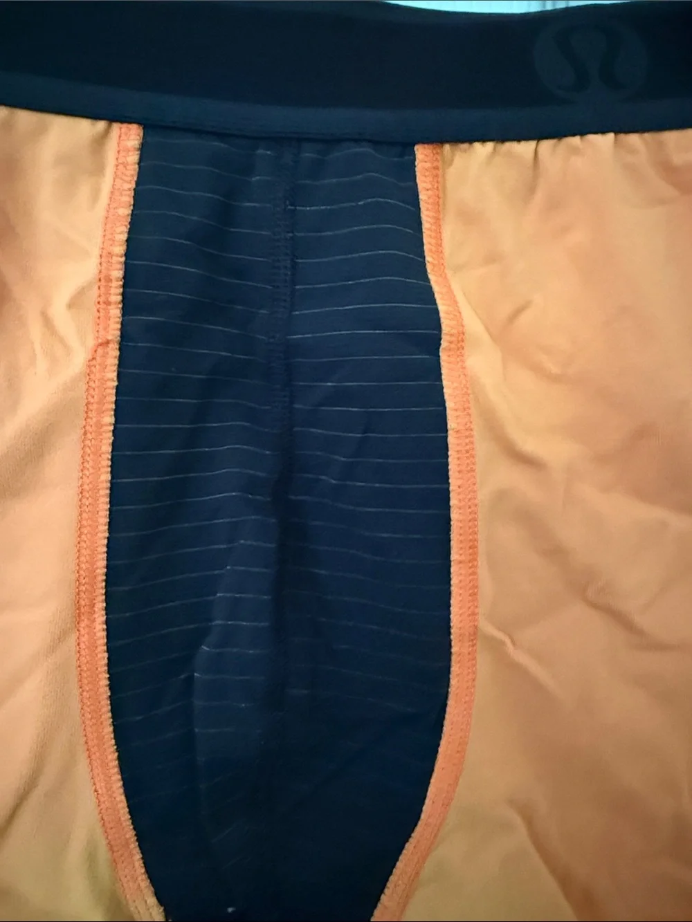 lululemon athletica Orange and Black Men's Boxer Briefs